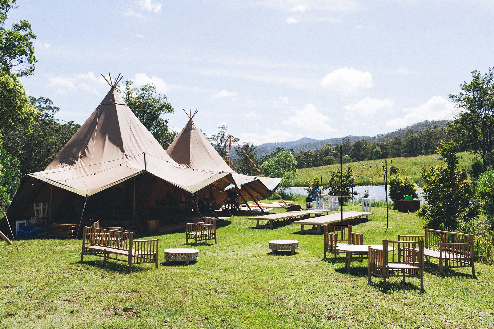 Gold Coast wedding, tipi wedding, gold coast, large marquee, event hire, tipi hire, wedding reception